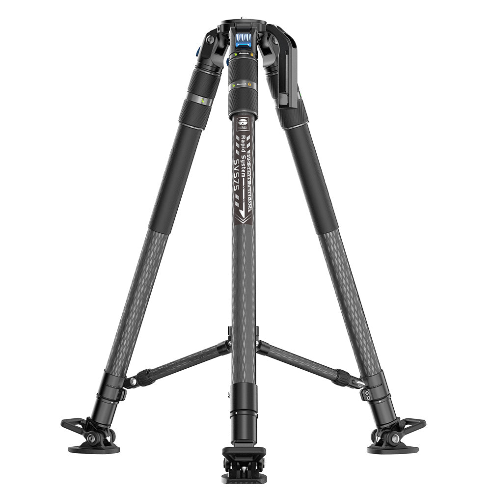 SVS75 professional tripod features high speed and durability.