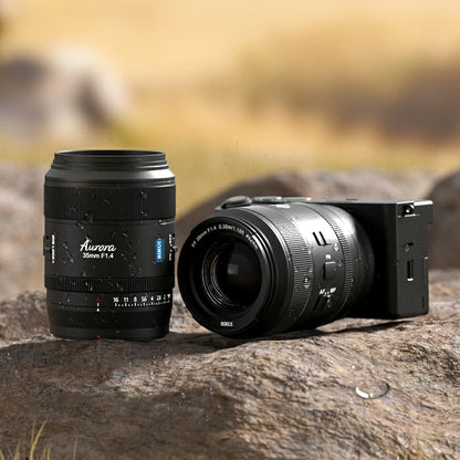 Aurora 35㎜ F1.4 フルフレームAFレンズ